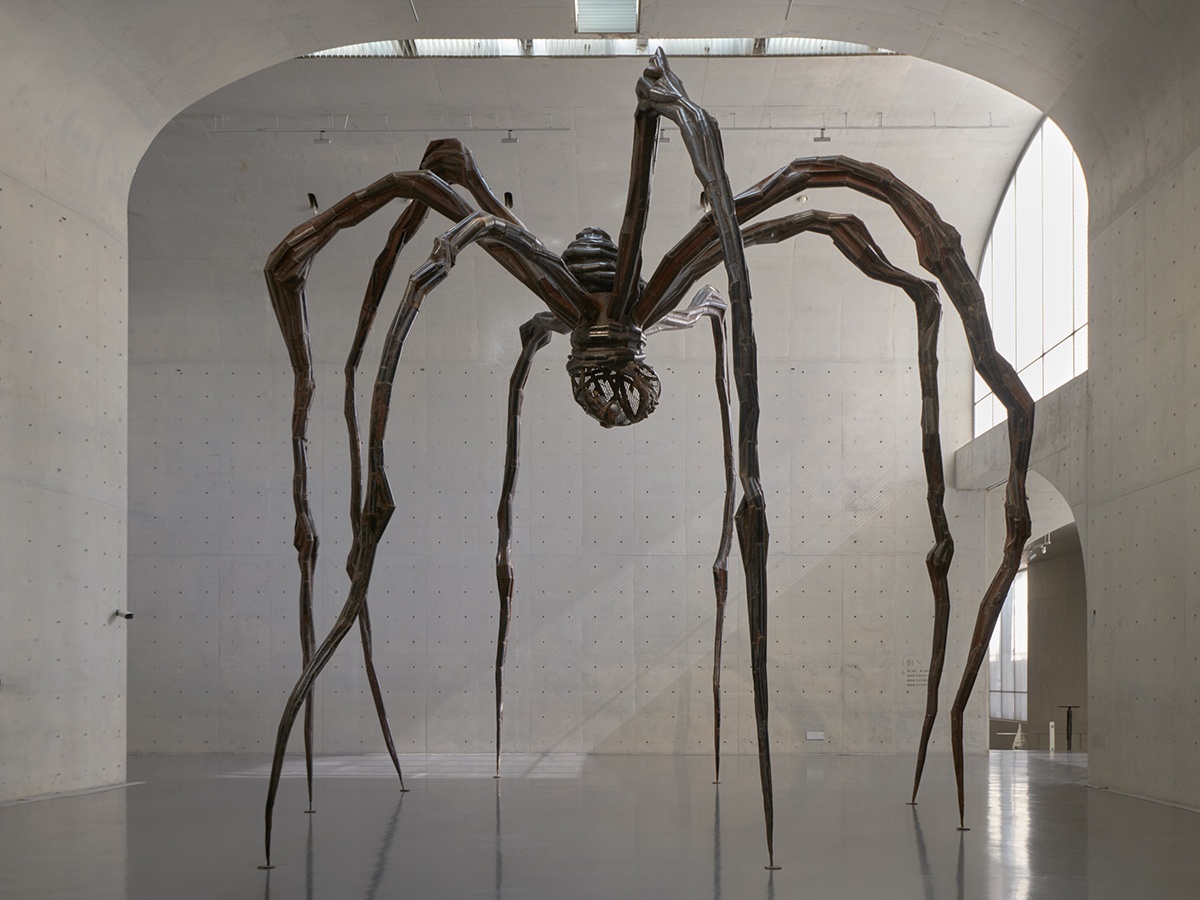 China finally gets caught in Louise Bourgeois's web